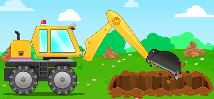 Construct House Building Truck