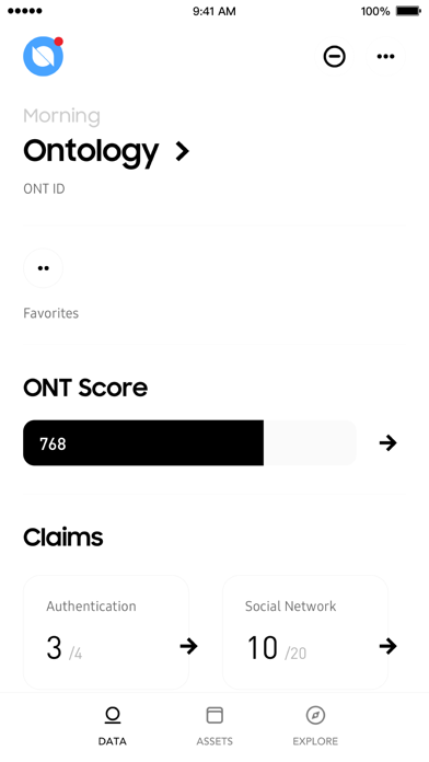 ONTO-Cross-chain Crypto Wallet screenshot 2