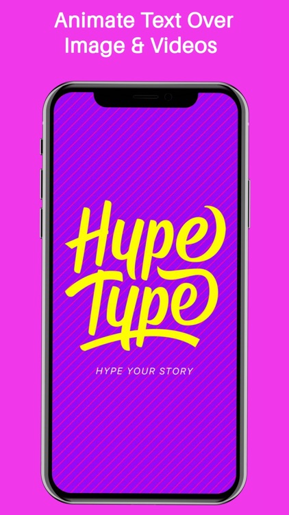 Hype-Type: Moving Text Photo-s screenshot-0