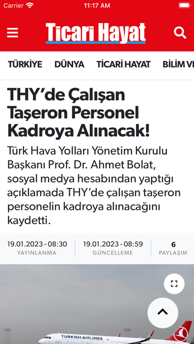 Ticari Hayat Gazetesi Screenshot