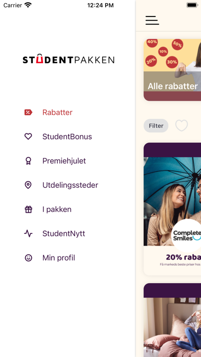 Studentpakken Screenshot