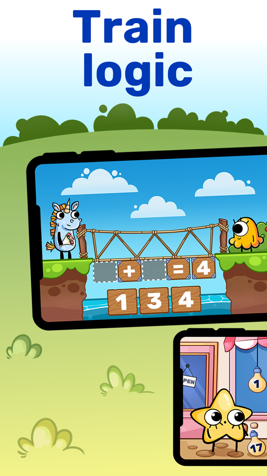 #1. Math & Logic Games for Kids (iOS) 由: SpeedyMind LLC