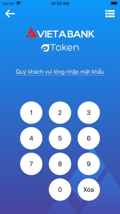 VietABank eToken Screenshot