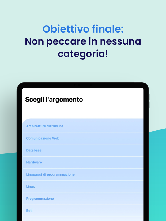 Screenshot #6 pour Quiz Informatica - Premium
