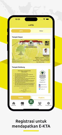 Game screenshot Golkar eKTA hack