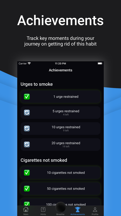 I Don't Smoke - Quit smoking! Screenshot