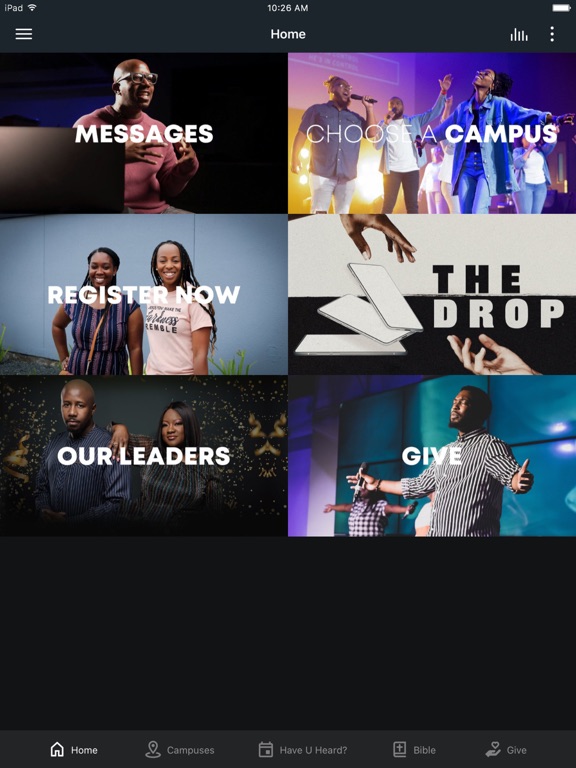 My Rock HQ iPad screenshot 1 - Lifestyle app