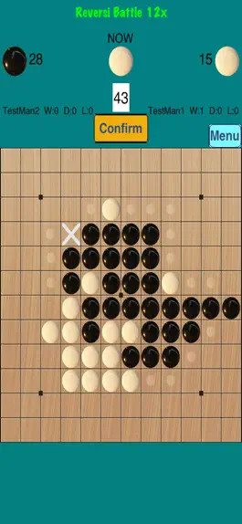 Game screenshot 黑白棋 Battle 12x mod apk