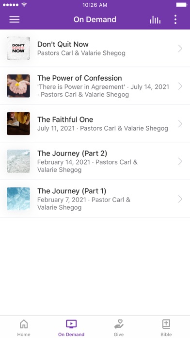 Impact Family Church VA Screenshot