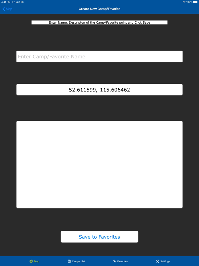 Alberta – Camping and RV spots