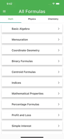 Game screenshot All Formulas app mod apk