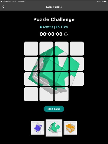 Tap Way Cube Puzzle Gameのおすすめ画像2