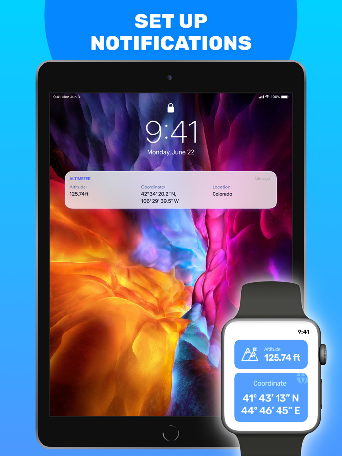 Altimeter  Compass and GPS