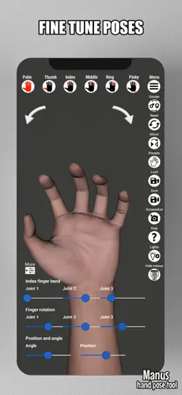 Game screenshot Manus - Hand reference for art hack