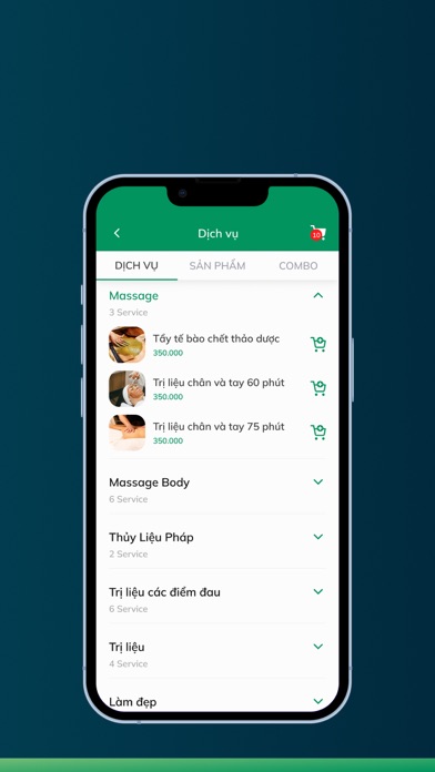 Excellence Health Spa Screenshot