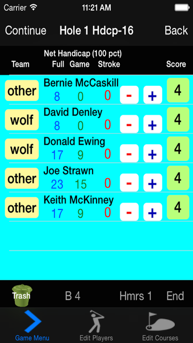 Screenshot #2 pour Wolf the Golf Game