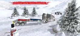 Game screenshot Winter Snow Giant Truck Drive mod apk