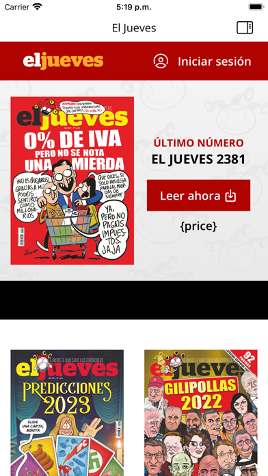 El Jueves Revistaのおすすめ画像1