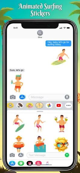 Game screenshot Animated Surfing Boys hack