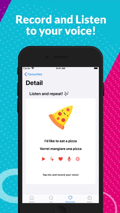 CiaoCiao - Italian Phrasebook Screenshot