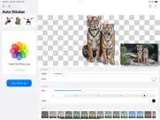 auto sticker maker iPad Captures Décran 4