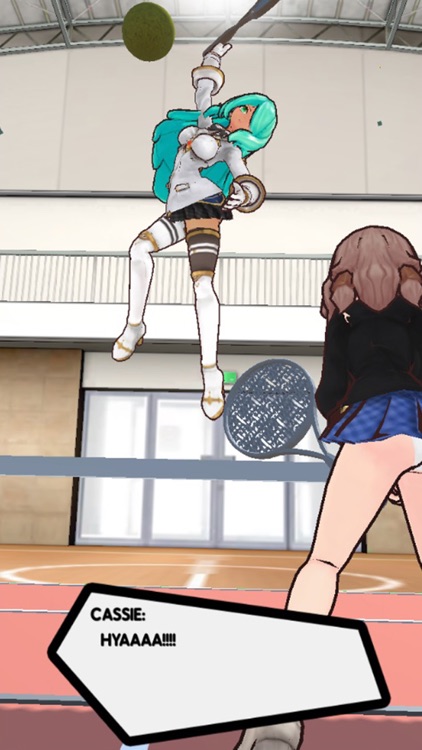 School Girls Tennis Simulator