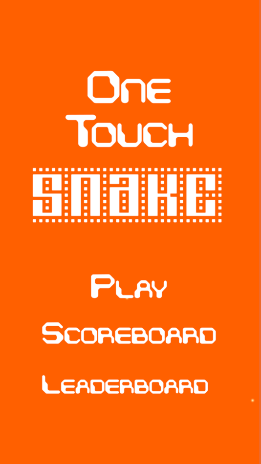 #2. One Touch Snake (iOS) 由: Andrzej Gawron