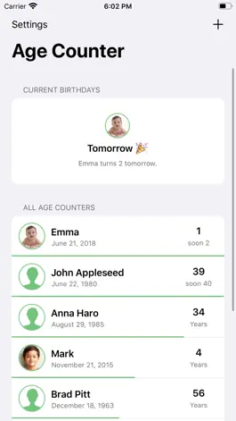 Game screenshot Age Counter • Birthday Tracker mod apk