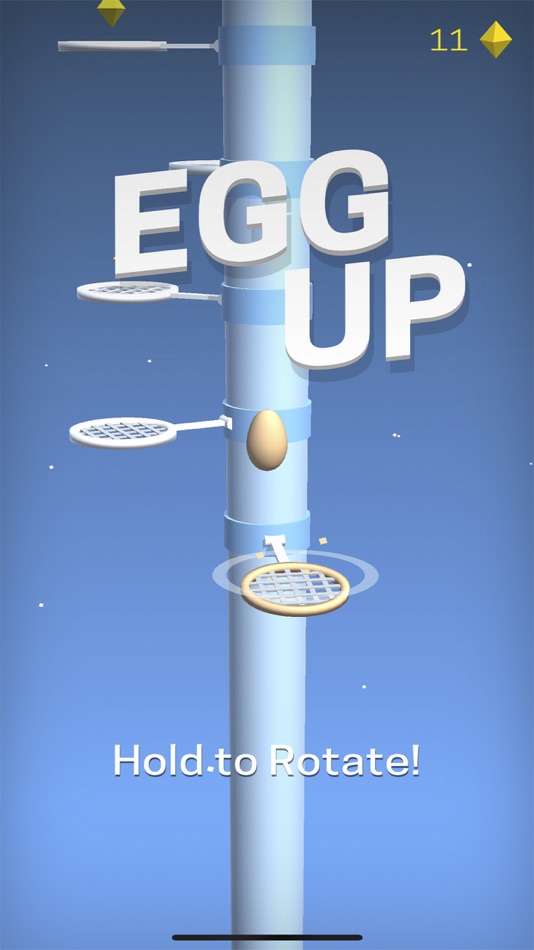 #1. Egg Up and Jump (iOS) 由: Francesc Navarro Machio