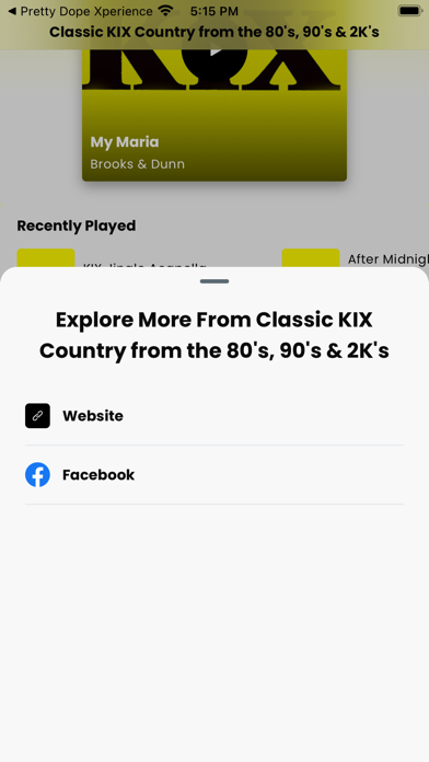 Classic KIX Country Screenshot