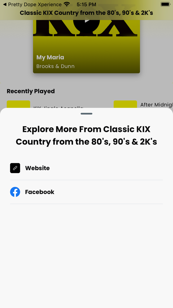 Classic KIX Country