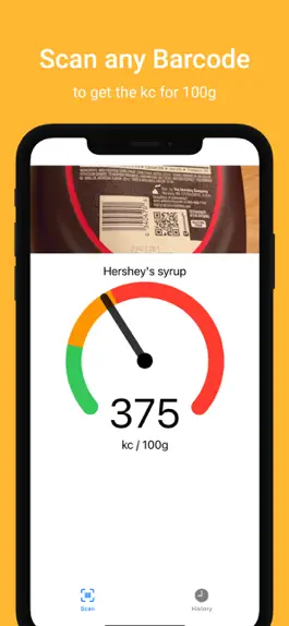 Game screenshot Calories Scanner apk