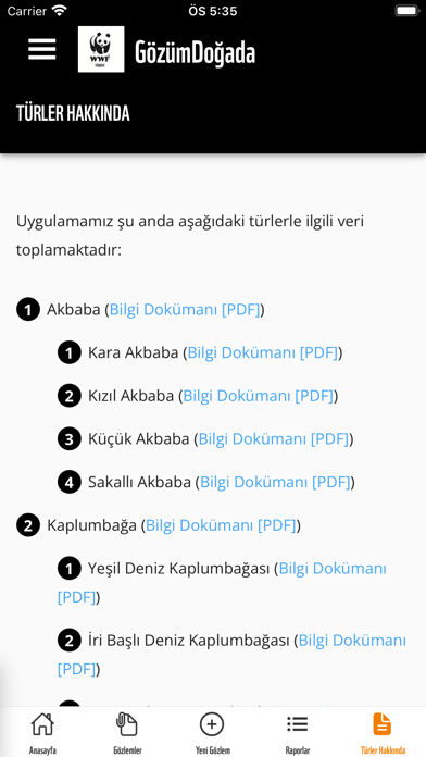 GözümDoğada Screenshot