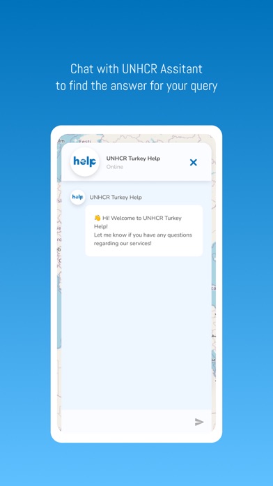 UNHCR Turkey Screenshot