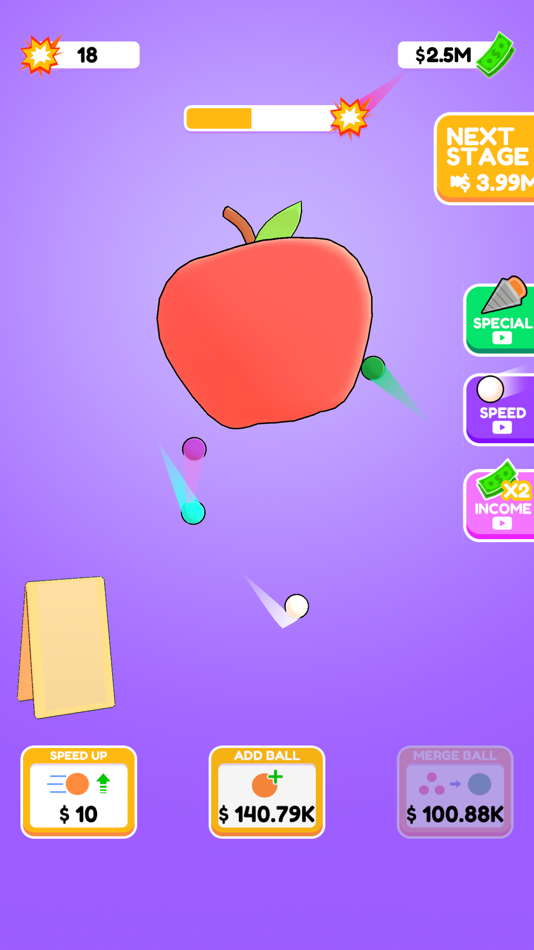 #4. Blow Up 3d - clicker game (iOS) Podle: MondayOFF