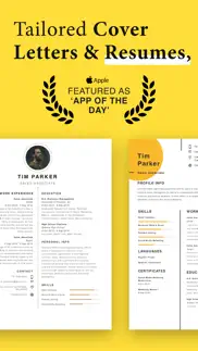 cv maker · iphone screenshot 1