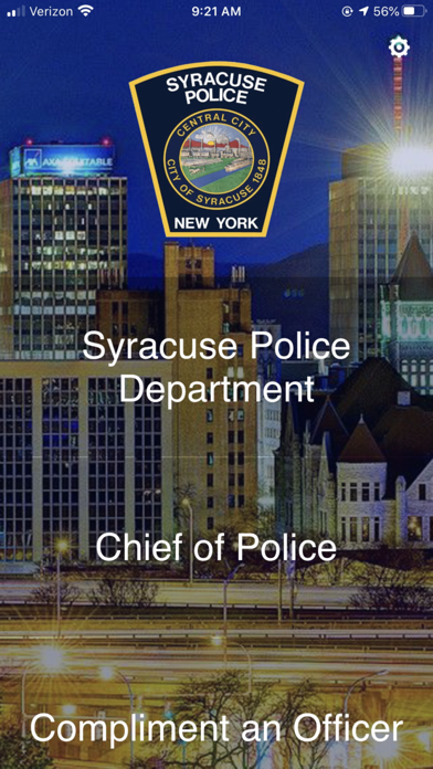Syracuse Police Department Screenshot