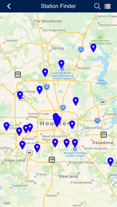 Houston Police Department. Screenshot