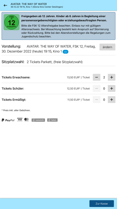 Gloria Kino Center Geislingen Screenshot