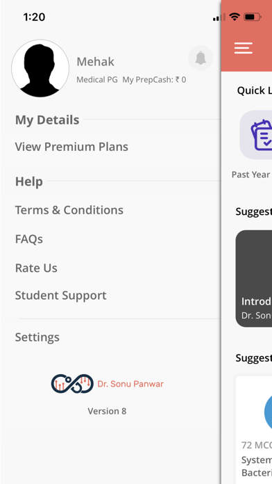 How to cancel & delete Microbiology by Dr Sonu Panwar from iphone & ipad 3