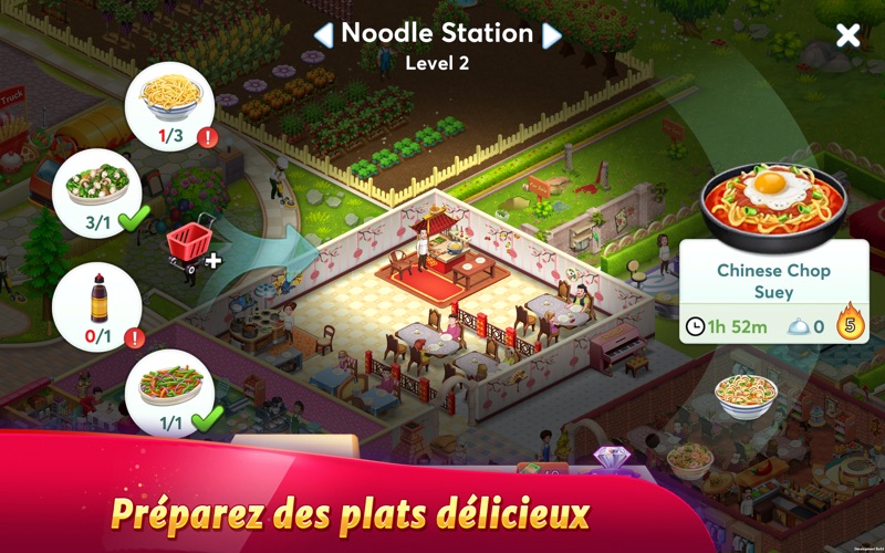 Screenshot #3 pour Star Chef 2 : jeu de cuisine