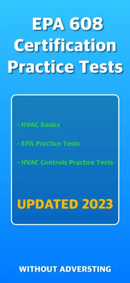 Game screenshot EPA 608 HVAC Exam Prep 2022 mod apk