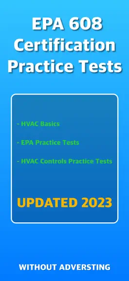 Game screenshot EPA 608 HVAC Exam Prep 2023 mod apk