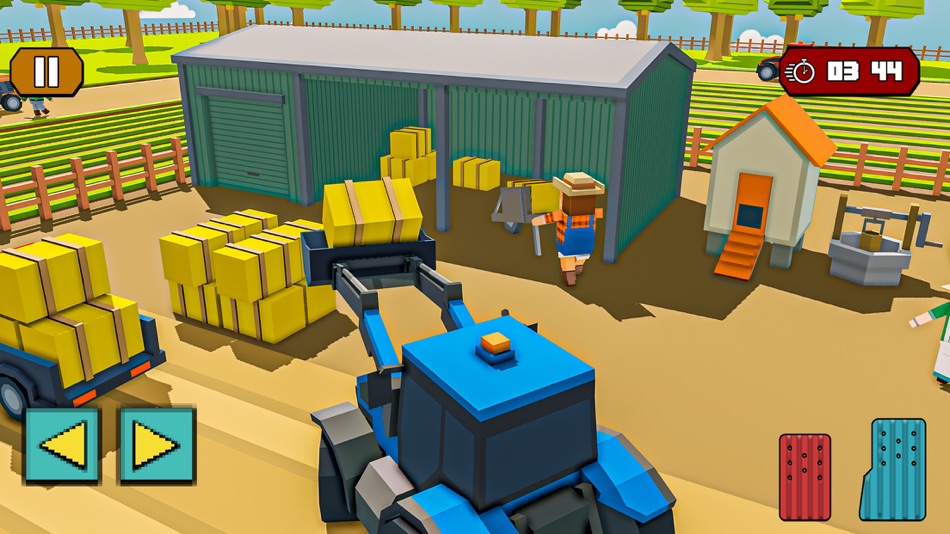 Pixel Tractor Farming Sim - 1.2 - (iOS)