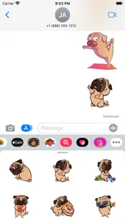 How to cancel & delete pug lovers stickers 2