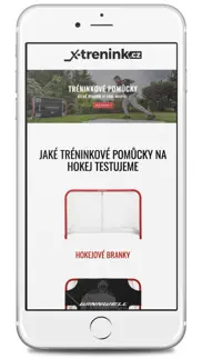 x-trenink.cz iphone screenshot 1