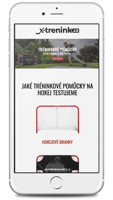 x-trenink.cz Screenshot 1 - AppWisp.com x-trenink.cz Screenshot 1 - AppWisp.com