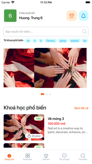 Nail Lessons Screenshot