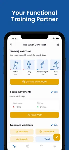 Game screenshot The WOD Generator: Workout mod apk