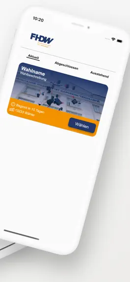 Game screenshot FHDW Vote apk